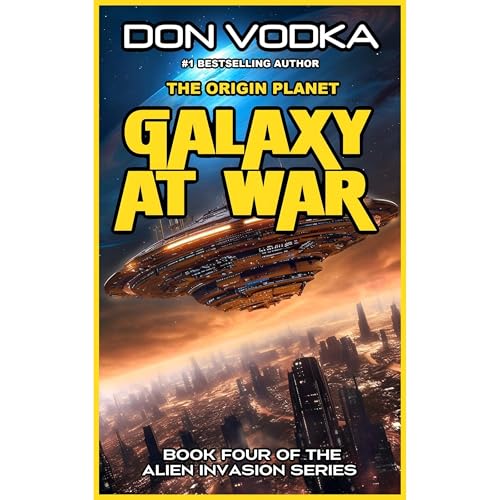 GALAXY AT WAR Audiolibro Por Don Vodka arte de portada