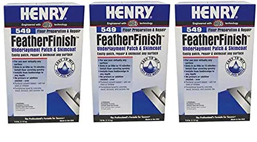 Henry WW Company 12163 7LB 549 Feather Finish Coat, 7 lb, Gray (Thrее Расk)
