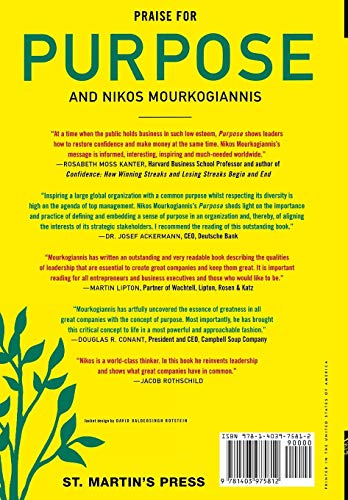 Purpose: The Starting Point of Great Companies