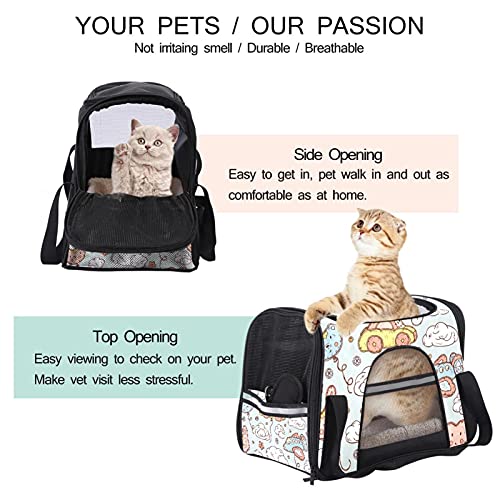 Sac de transport chat approuvé cabine pour déplacements faciles