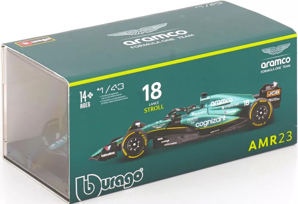 Amazon | ブラーゴ 1/43 アストンマーチン F1 AMR23 2023#18 ランス