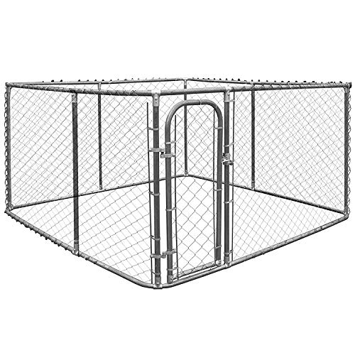 Giantex 7.5ft x 7.5ft Large Outdoor Dog Kennel, Pet Dog Run House