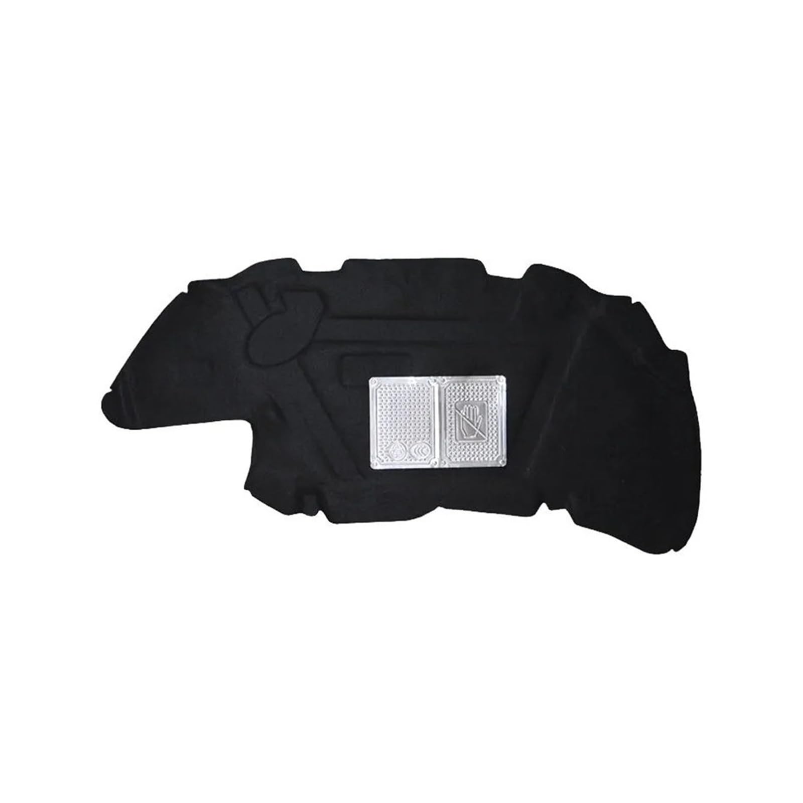 Car Front Hood Engine Sound Heat Insulation Cotton Pad Soundproof Mat Cover Accessories Compatible for Peugeot 206 1999~2016 2000 2001 2002(Style 2)
