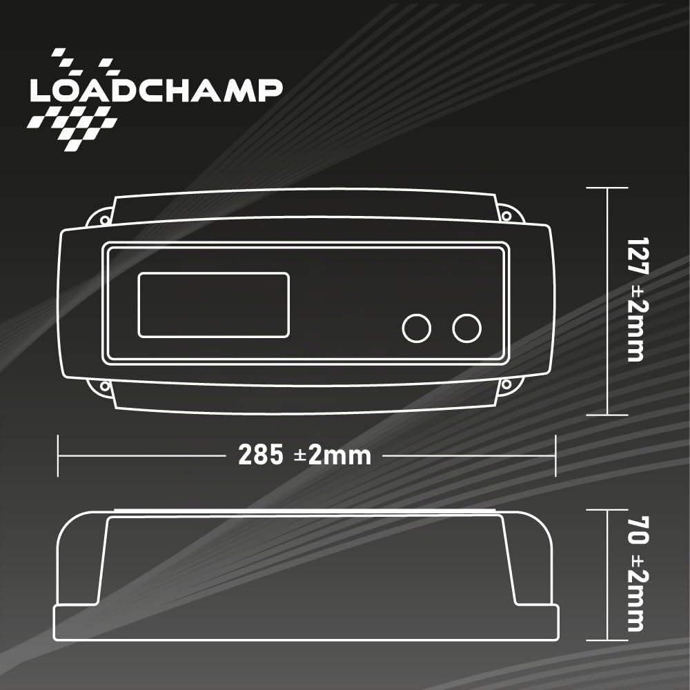 LOADCHAMP Ladegeräte 12V 2A 4A 8A Batterieladegerät Auto Motorrad