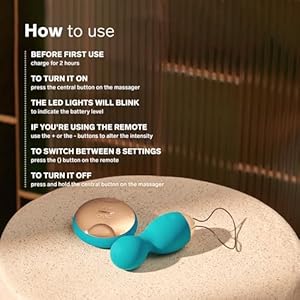 LELO HULA Beads: Bolas Chinas Vibradoras con Control Remoto, Uno de los Juguetes Sexuales más originales, estas Bolas Vaginales giran, rotan y vibran, Deep Rose