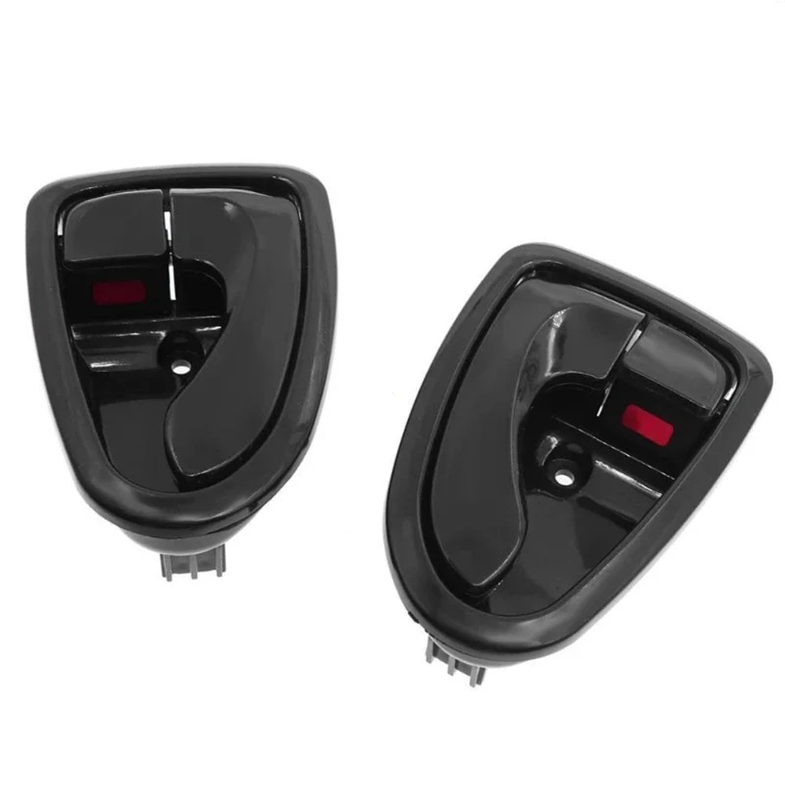 GNITRIMS Car Left Interior Inside Inner Door Handle for Hyundai for Accent 2000 2001 2002 2003 2004 2005 2006 Left and Right Interior Car Door Handle (1Pair)