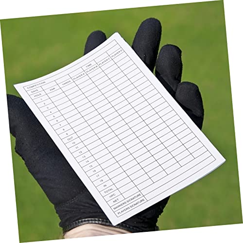 12 tarjetas de puntuación para golf recubiertas KICHOUSE miniatura 3