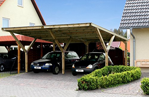Preisvergleich Produktbild Weka Doppelcarport Premium Y