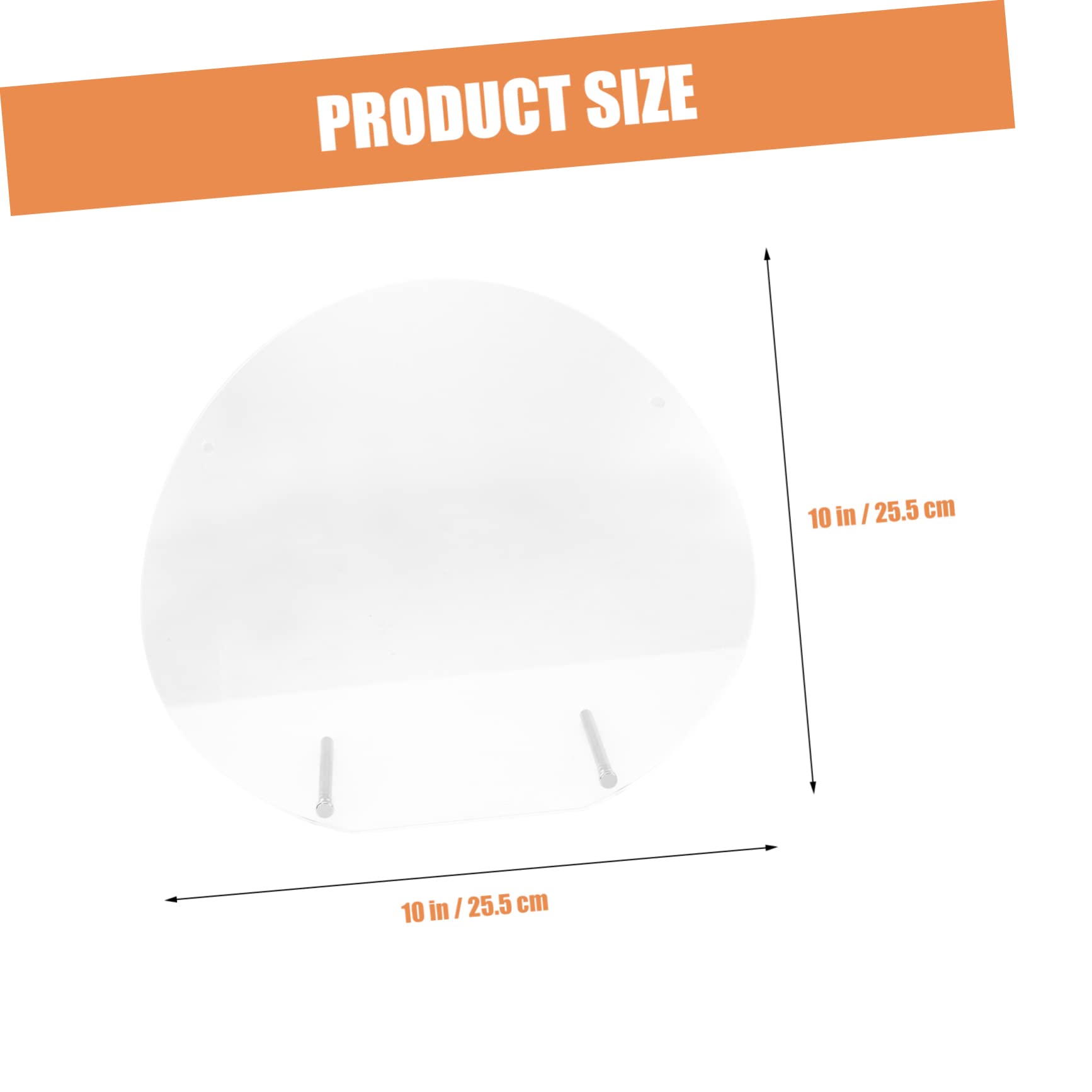 MUELODSIC Acrylic Wood Mask Display Stand by Mask Holder Display Bracket for Beauty Shop