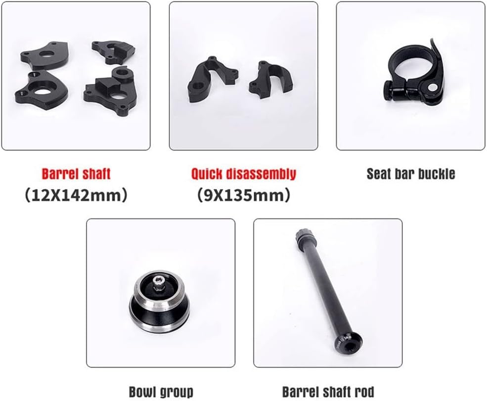 Carbon Mountain Bike Frame 27.5er 29er Hardtail Bike Frame Disc Brake Thru Axle 142mm QR 135mm Interchangeable Internal Routing Frame 15/17/19''(29 * 19'')