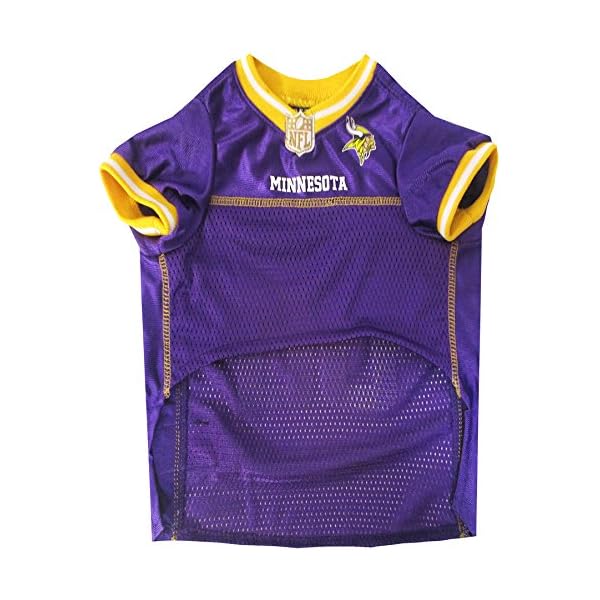 NFL Minnesota Vikings Dog Jersey, Large NFL Minnesota Vikings Dog Jersey, Large