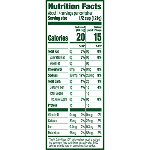 Image of Del Monte FRESH CUT BLUE LAKE French Style Green Beans Canned Vegetables, 24 Pack, 14.5 oz Cans, (2400016289)