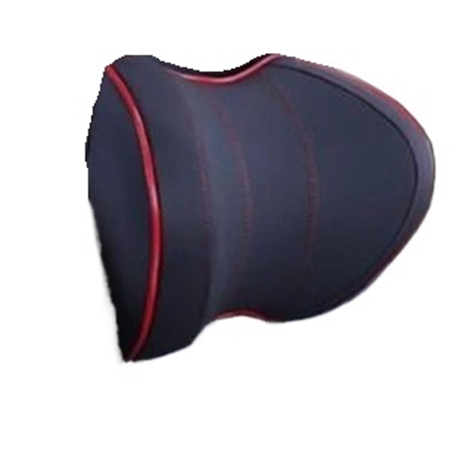 HAYSXVR Car Pillow Car Seats Head Neck Rest Massage Auto Pillow Space Memory Necks Headrest Cars Vehicular Pillows(Black red)