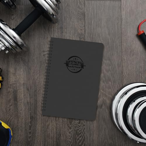 Trainingstagebuch Deutsch mit 186 Workout für dein Krafttraining, Undatierte Trainingsbuch A5, Fitness Journal für Fitnessenthusiast, Gym Buch, Workout Tagebuch für Bodybuilding im Gym & ​Heimtraining