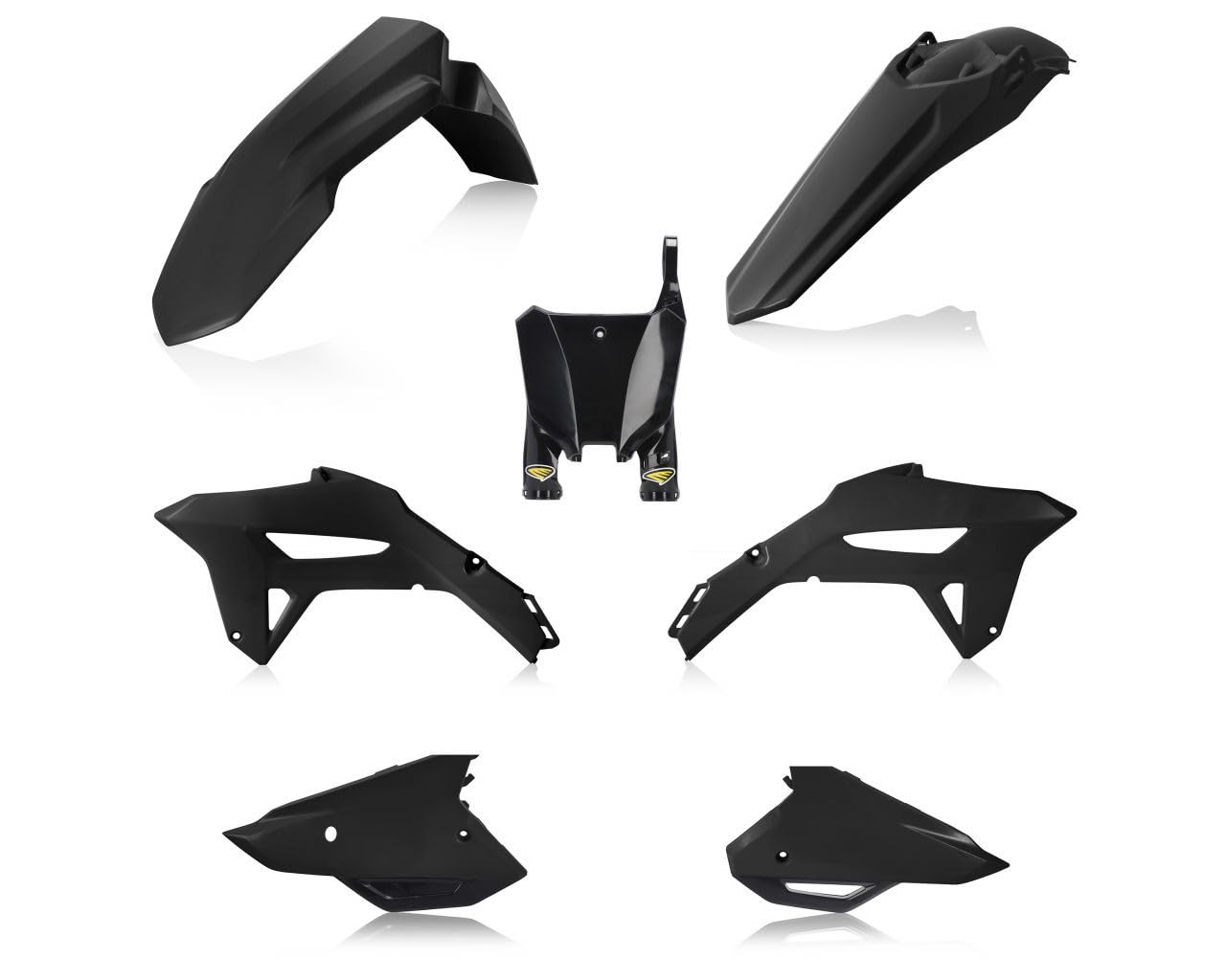 Kit Plástico Cycra 5 Elements 450 CRF de acabado negro premium 2