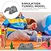 Rockery Accessories Train Tunnel Model Realistic Plastic Kids Play Tunnel for Railway Scenery 25 5X19 5X11 5 Inch for Train Lovers