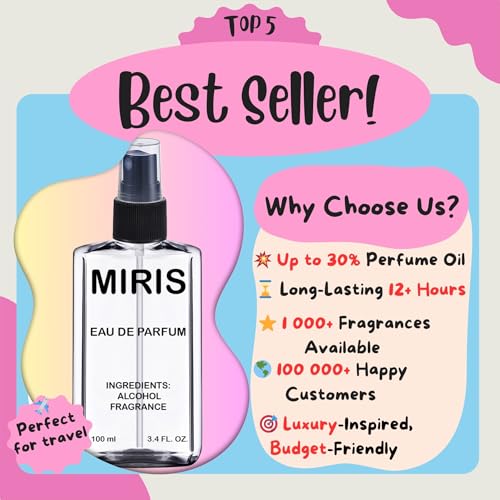 Image of MIRIS No. 67167, Inspired by Blue Lave. Bakhur, Long-Lasting Unisex Eau de Parfum for Women & Men, Spray 3.4 Fl Oz / 100 ml