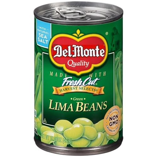 Lima Beans, Canned Vegetables, 15.25 oz Cans (Pack of 6) image 2