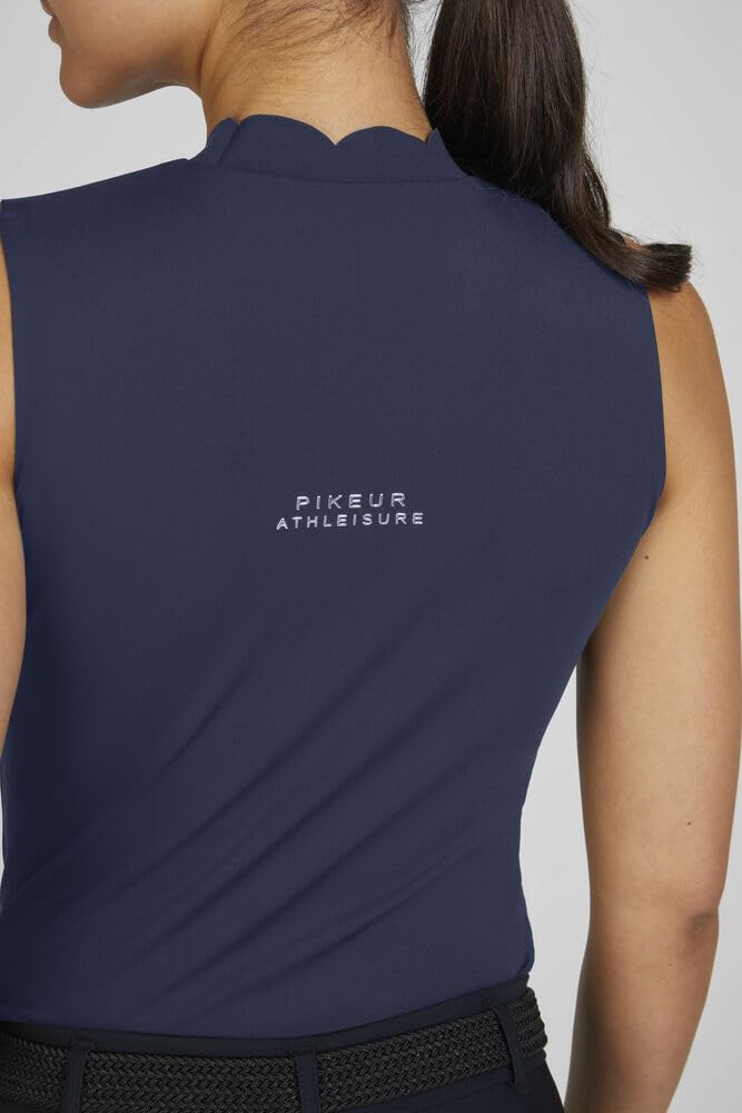 Pikeur Damen Top Seamless Turniershirt Graphite Blue Athleisure FS25
