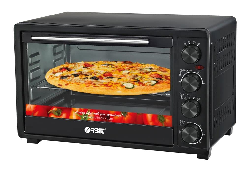 Orbit 30-Ltr E0-81 Oven Toaster Griller 1500W With Rotisserie and Convection-image-1