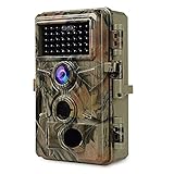 📹 2. STEALTH DESIGN & ENERGIEEFFIZIENT: Camo Design macht die Kamera stealth für die Beobachtung und Erforschung von Wildtieren; Ideal zum Reiten, Camping und Erkunden als Sportkamera, auch als Überwachungskamera für Zuhause und Büro. Die Betriebstemperatur liegt zwischen -4 ~ + 140°F / -20 ~ + 60°C. Lange Batterielebensdauer vor Ort im Standby-Modus, bis zu 8 Monate mit 8 * AA-Batterien und automatische Abschaltung in 5 Minuten, während Nr Tastatursteuerung, energieeffizienter.