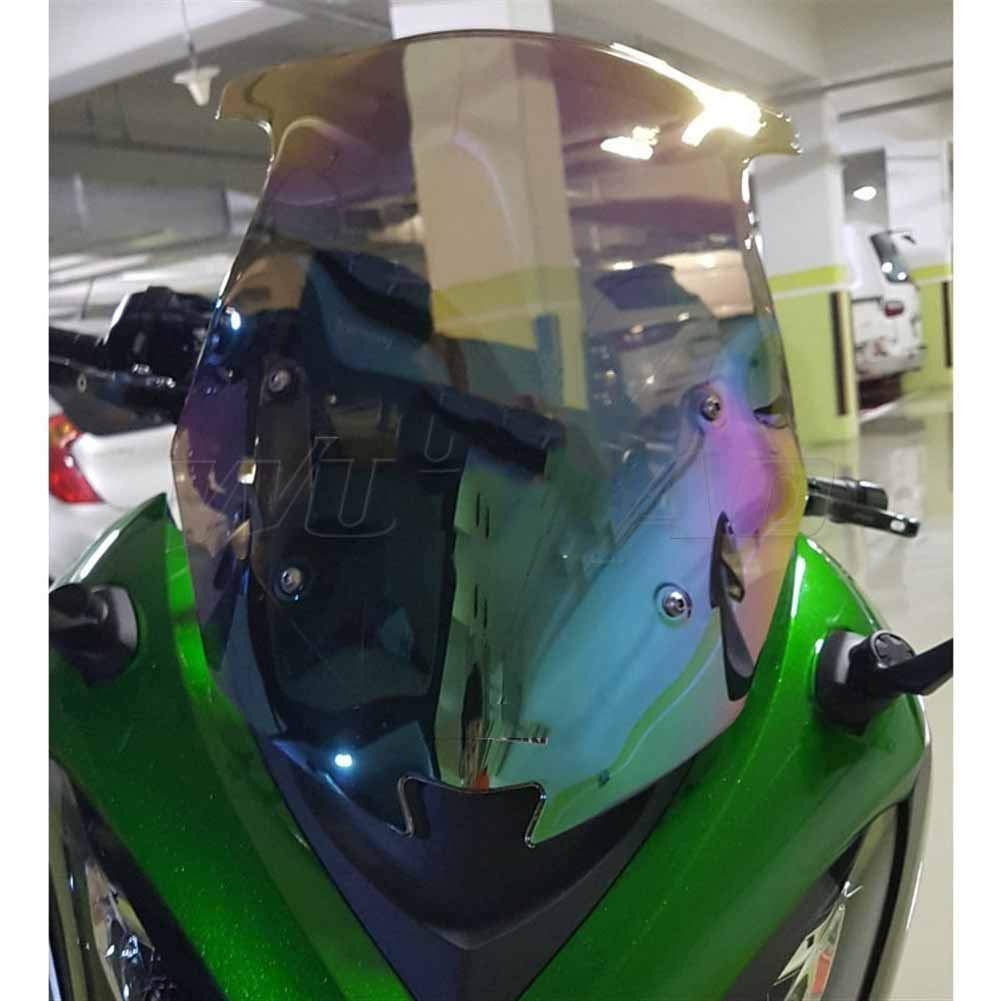 Pare-brise Moto Double Bubble Kawasaki Z1000 2003-2006 - Iridium Profond