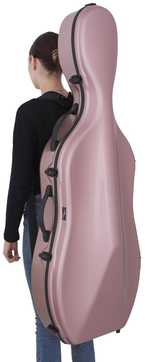Custodia per Violoncello Fiberglass 4/4 Excellent special rosso M-case
