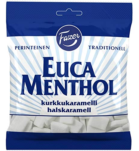 Fazer Eucamenthol throat Pastilles 16 Packs of 200g 7.1 oz