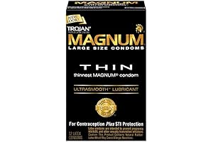 Trojan Magnum Thin: 12 Count (Pack of 2)