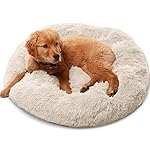 Active-Pets-Plush-Calming-Dog-Bed-Donut-Dog-Bed-for-Small-Dogs-Medium-Large-Anti-Anxiety-Dog-Bed-Soft-Fuzzy-Calming-Bed-for-Dogs-Cats-Comfy-Cat-Bed-Marshmallow-Cuddler-Nest-Calming-Pet-Bed