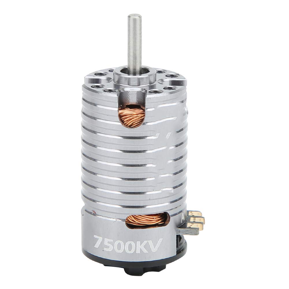 Dilwe 1410 Bezszczotkowy Silnik ESC Zestaw Metalowa część RC 18A Bezczujnikowy ESC 2-biegunowy 3-gniazdowy Silnik CNC Aluminiowe Rozpraszanie Ciepła dla Samochodów 1 24 1 28 32 RC Mini Z (Kolor