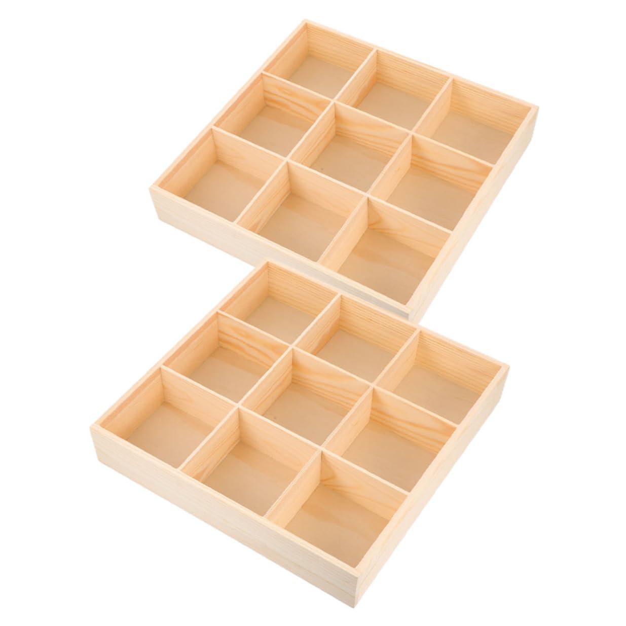 Gadpiparty 2pezzi Organizzatore per Multi-scomparto per Calzini Biancheria Intima e Piccoli Oggetti Portatile per Armadio Cassettiera e Guardaroba