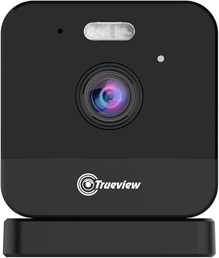 Trueview Cube Compact Indoor Wireless Smart Security Camera|1080P Hd Cctv Camera|Built-In Lumen Spot Light|Color Night Vision|Motion…