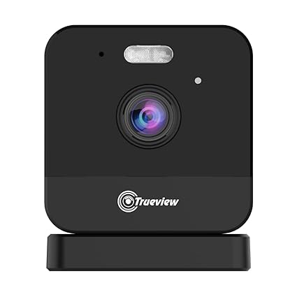 Trueview Smart 3Mp Cube CCTV Security Camera for Home, Office, Shop, Built-in Lumen Spot Light, Support 10X Digital Zoom (3mp WiFi Cube Camera)