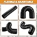 Tongze 3 Inch Cold Air Intake Pipe: Universal Flexible Duct with Length from 10