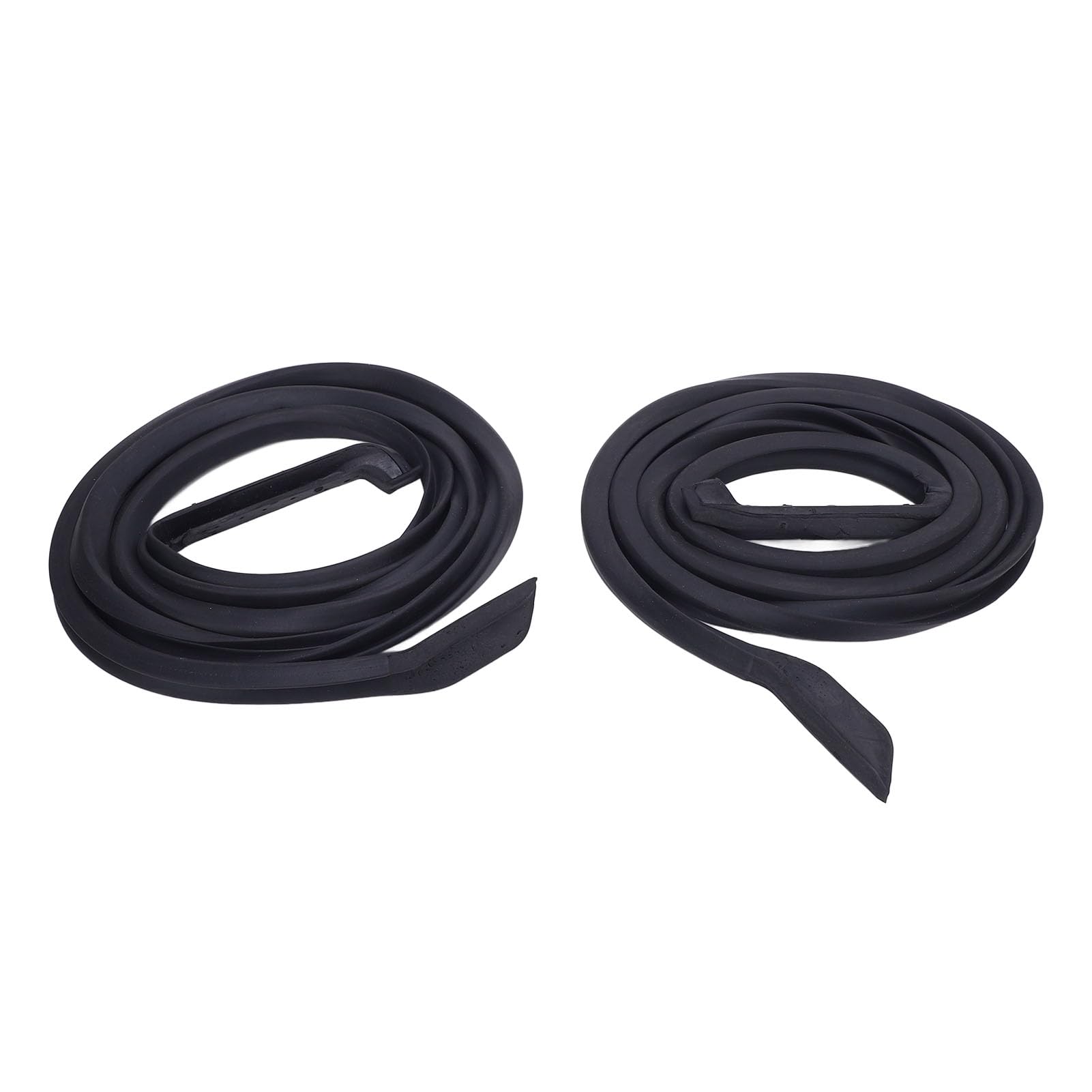 Keenso Guarnizione Protettiva per Portiera Automobilistica, Sostituzione per Capri 1967 1968 OEM C7ZZ6520531A C7ZZ6520530A, Guarnizione in Gomma di Alta qualità con Lampadina Superiore