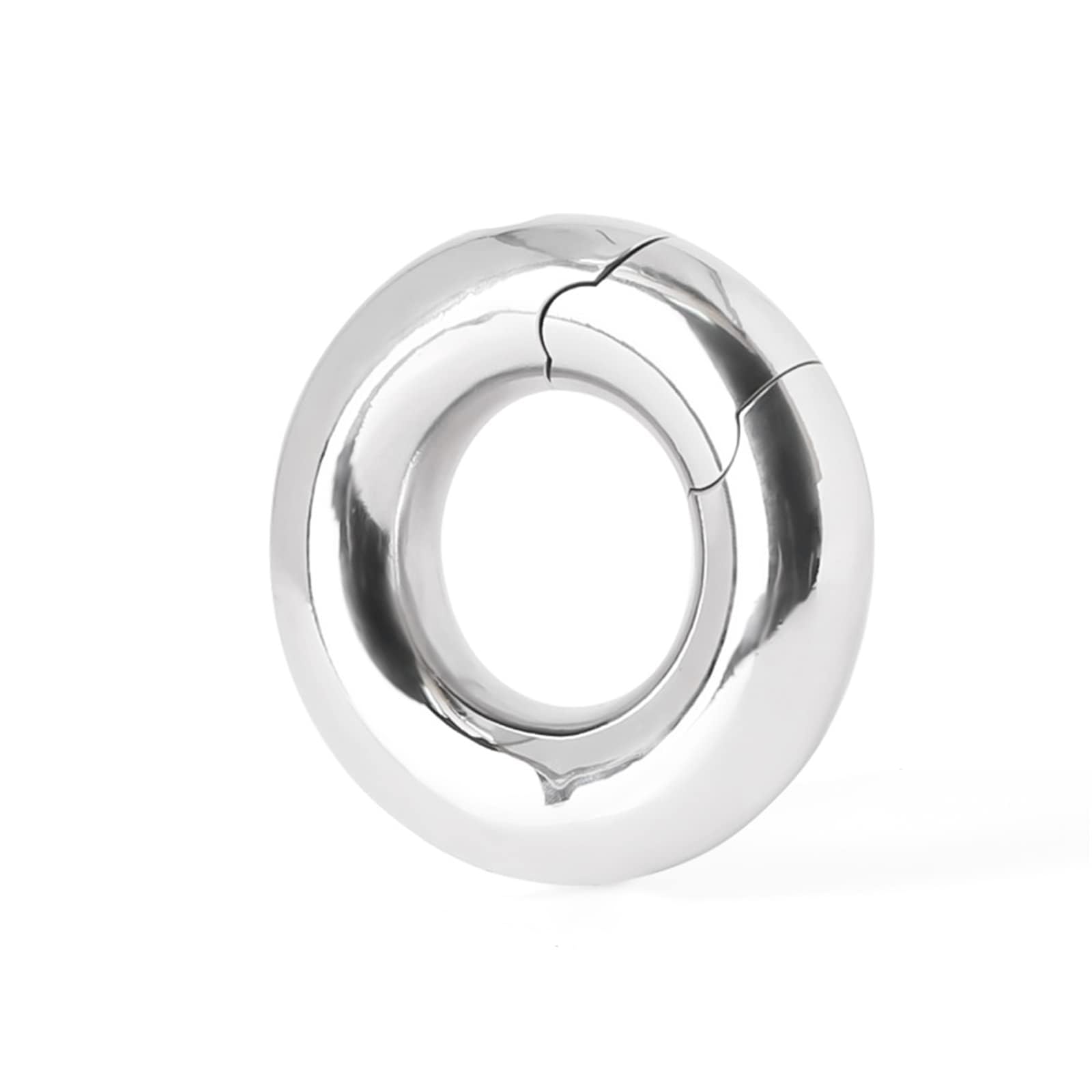 Anello for pene in acciaio inossidabile, anello for testicoli,peso for testicoli pesante da 420 g,giocattolo sessuale for uomini e coppie.