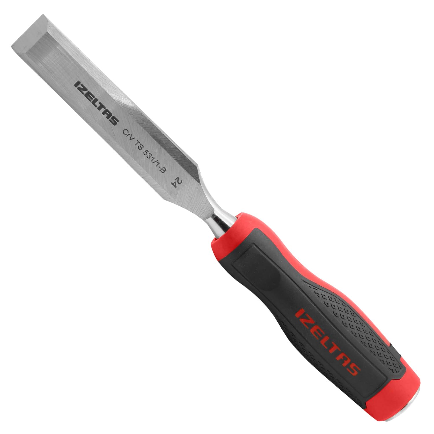 izeltas Izeltaş 5010230018 18 Iskarpela Düz, Kırmızı, 18 Mm
