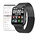 Produktbild DigiKuber Smartwatch EKG Herren, 1,91 Zoll wasserdichte Damen Smart Watch mit Herzfrequenz SPO2 Schrittzähler Schlafmonitor für Android iOS