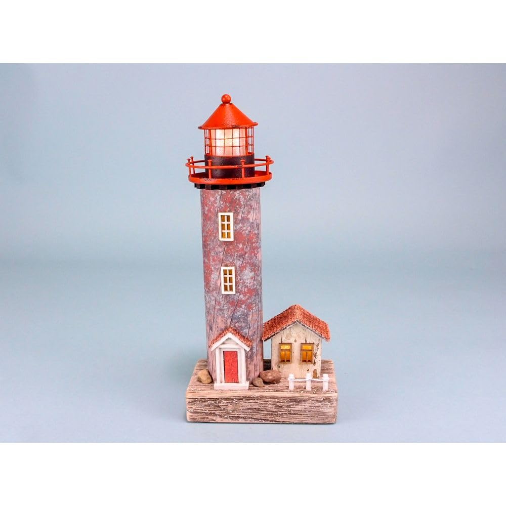 Nauticalia adorno marinero de madera para decoración náutica de hogar