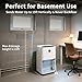 Upgraded Smart Automatic Small Water Pump for Dehumidifier, 15FT Drain Lift, Large Volume, Low Noise, Perfect for Basement Use, Compatible with Most Portable Dehumidifiers