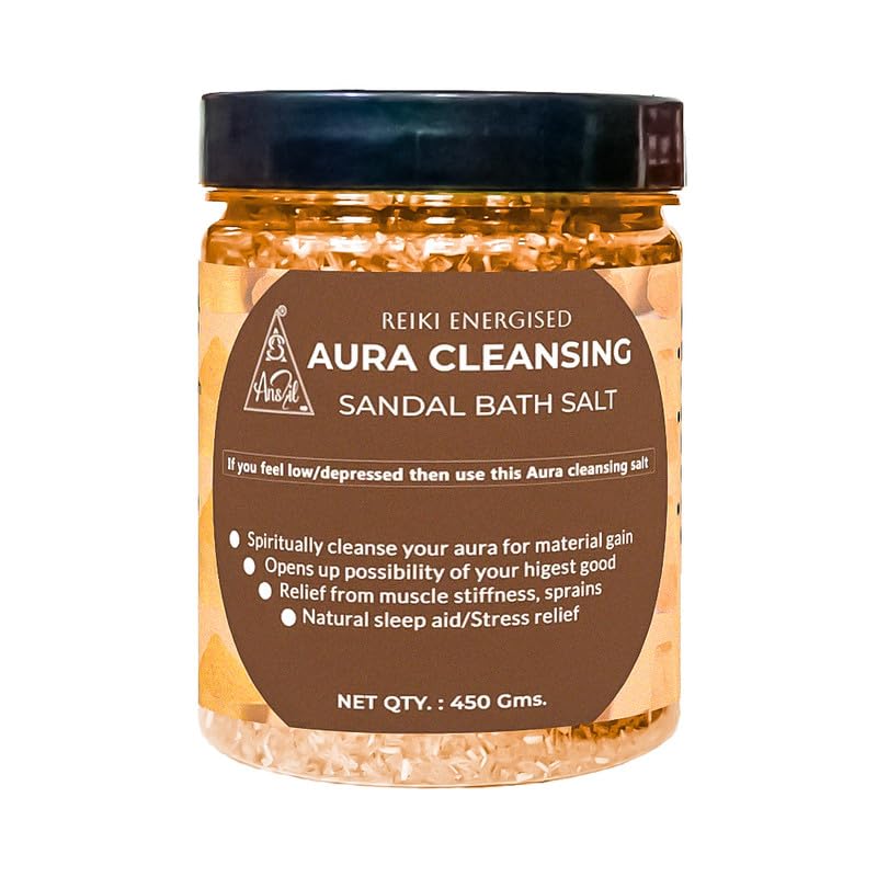 Fragrance Aura Cleansing Bath Salt || Pure & Natural Negtivity Removal Spiritual Bath Salt || 450g || Cleanse and Purify Your Aura-picture-29