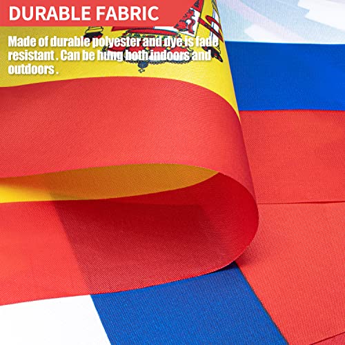Anley 32 Countries String Flag, International Bunting Pennant Banner, Decoration For Grand Opening, Sports Bar, Party Events - 33 Feet 32 Flags #TOP3