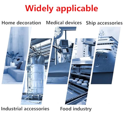 Qrity 20 Stück Gewindeeinsatz, M8 auf M4 Länge 10MM Reduziermutter, Edelstahl Gewinde Reparatur, Gewindemuttern für Möbelprojekte Reparatur