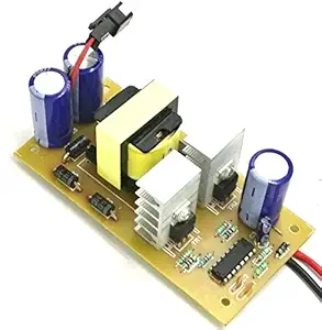 Tech and Trade DIY 12V DC To 24 V DC Converter Power Supply 3055 Transistor 4440 Ic Kit Module Multicolor