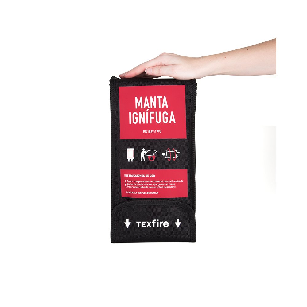 TEXFIRE Couverture Anti-Feu en 1869 CE RIPCI avec Housse Textile