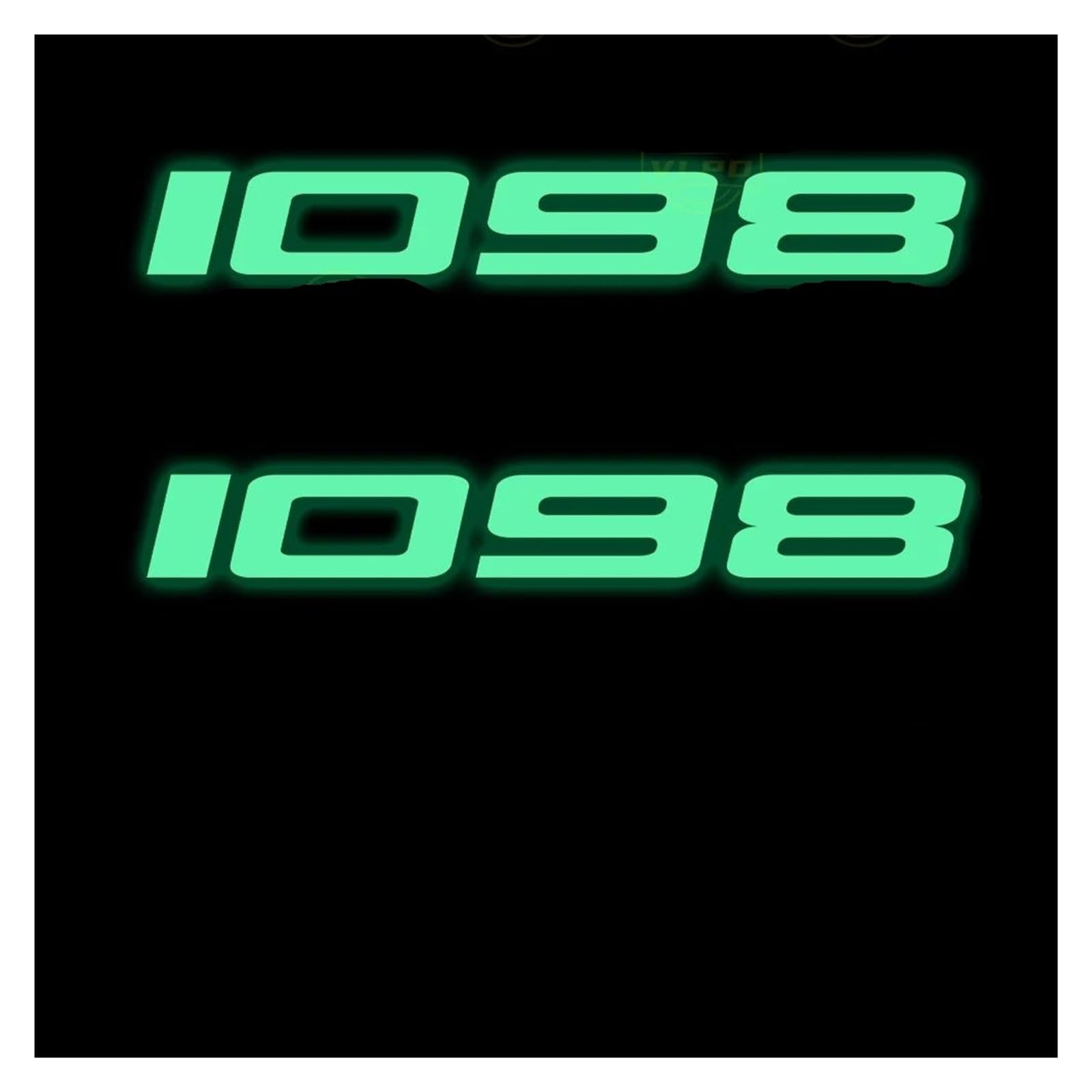 Decoration for Ducati 1098 1098S 1098R 2007 2008 2009 Glow Stickers Waterproof Reflection Decals Decoration(Luminous Green)