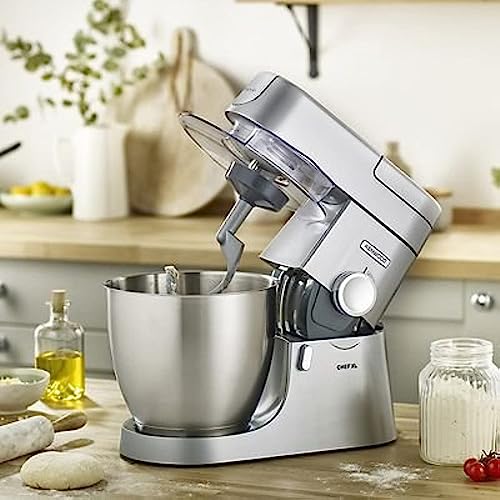 Kenwood BXX13995778 Chef XL KVL4100S Stand Mixer-Silver, Iron