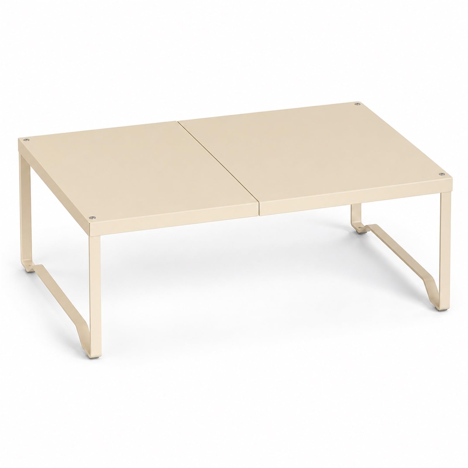 Organizador extensible y estantes apilables para armarios y encimeras