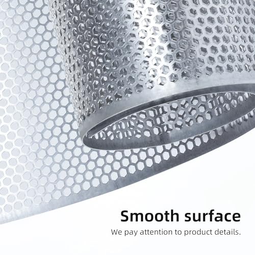 Image of AggAuto Universal 40 inchx13 inch Car Grill Mesh - Aluminum Alloy Automotive Grille Insert Bumper Honeycomb Hole 6mm Spacing 2mm, One of the Most Multifunctional Shape Grids 100x33cm Silver